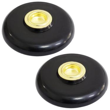 Imagem de 2x Rock Stop para violoncelo, descanso final de violoncelo para acessório de instrumento de corda protetor de piso, conjunto de suporte de pino de extremidade de rock stop