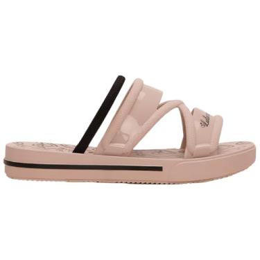 Imagem de Luluca By Me Flat Sandália, Meninas, Rosa/Preto, 26/27