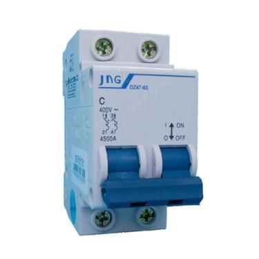 Imagem de Disjuntor Bipolar 25a Amper Din Duplo Bifasico Mini Curva C - JNG