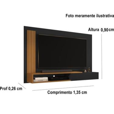 Imagem de Painel para TV Até 50 Polegadas Maranata com porta Cores - Comprar Mov