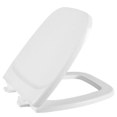 Imagem de Assento Sanitário Versato Branco Tampa para Vaso Celite em Polipropile