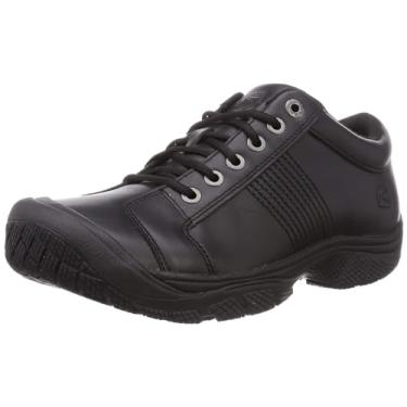 Imagem de KEEN Utility Sapato masculino PTC Oxford de altura baixa antiderrapante para cozinha, Preto/preto, 42