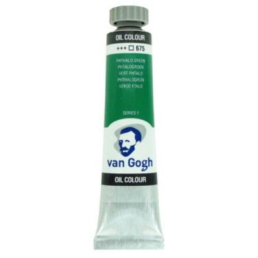 Imagem de Tinta Óleo 20 Ml Talens Van Gogh Serie 1 Phthalo Green 675, 20ML