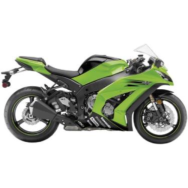 Imagem de Factory Effex Kit gráfico inferior 15-54110 para Kawasaki Ninja 250R