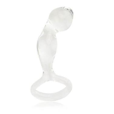 Imagem de Estimulador de Próstata de Vidro com Alça - Glass Romance - Lovetoy, T