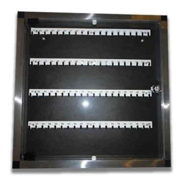 Imagem de Claviculário (organizador) de Chaves em Alumínio porta em Acrílico par