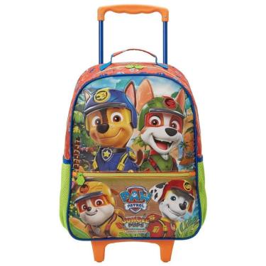 Imagem de Mochila Rodinha 14 Patrulha Canina Jungle Pups Xeryus