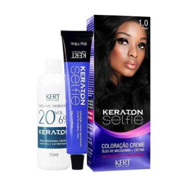 Imagem de Coloração Keraton Selfie 1.0 Preto - Kert Profissional
