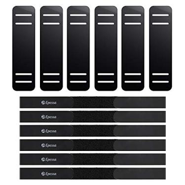 Imagem de Epessa Conjunto de alças de fixação de assento Hoverboard com protetores, alças de substituição antidesgaste para carrinho de viagem hovercart, alças duráveis para acessórios de tábuas de trepidação, Go Kart (6 alças com protetores)