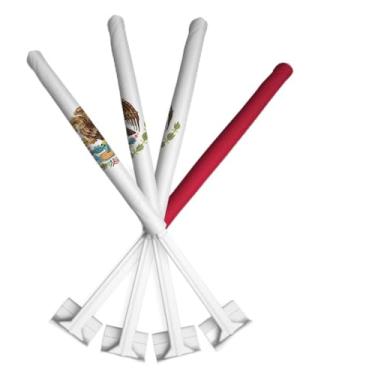 Imagem de Bandeiras mexicanas de carro X4 Copa do Mundo 2022 32 Country Bandera Para Carros Auto Pequeno Banner Para Decoração de Janela Clip Polo Acessórios para Fãs de Esportes FIFA Presentes ao Ar Livre Futebol México Decorações Feito nos EUA