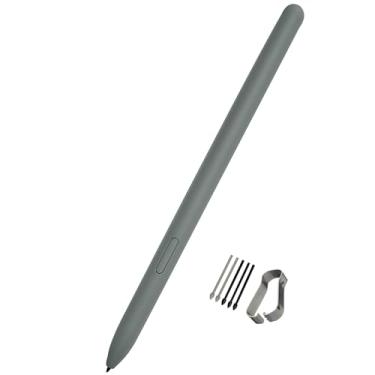 Imagem de HQB-STAR Caneta de substituição para Galaxy Tab S10+ S10 Ultra S para Samsung Galaxy Tab S10 Plus S10 Ultra SM-X820, SM-X826B, SM-X820N, SM-X826N SM-X920, SM-X920N Touch Stylus Pen + 5 pontas (cinza