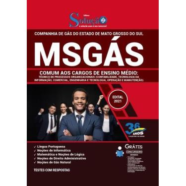Imagem de Apostila MSGÁS - Comum aos Cargos de Ensino Médio - Editora Solução