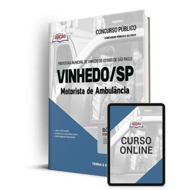 Imagem de Apostila Prefeitura de Vinhedo - SP - Motorista de Ambulância - Aposti