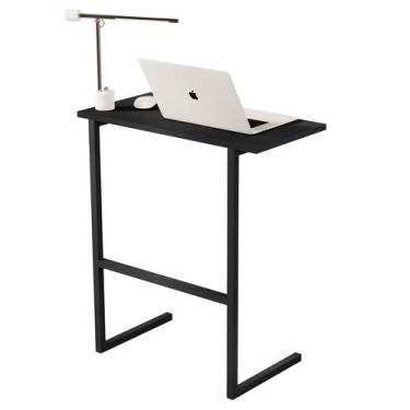 Imagem de Mesa Suporte Bancada Apoio Notebook Lateral Sofá Cama Prática Multiuso