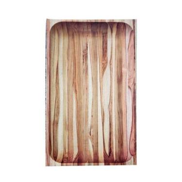 Imagem de Gamela Média Tramontina Madeira Teca Acabamento Em óleo Mineral 450x28