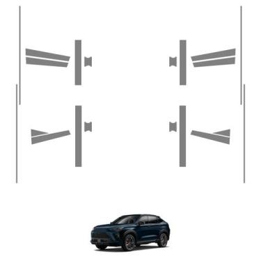 Imagem de Película PPF Kit Proteção Portas Haval H6 GT 23 25 - ULTIMATE PPF