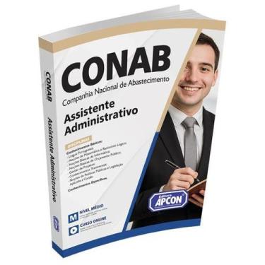 Imagem de Apostila CONAB 2025  Assistente Administrativo - Editora Apcon