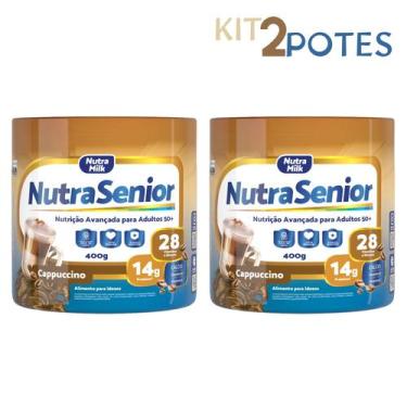Imagem de Kit 2 Nutra Senior 50+ Suplemento Alimentar Completo rico em Vitaminas