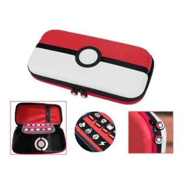 Imagem de Bolsa Bag Case Estojo de Viagem Edição Pokebola Pokemon Ball EVA Prote