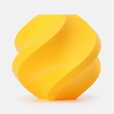 Imagem de Bambu Lab Filamento PLA fosco para impressora 3D 1,75 mm PLA 1 kg de alta tenacidade ecológica - Amarelo girassol (10402) - Refil