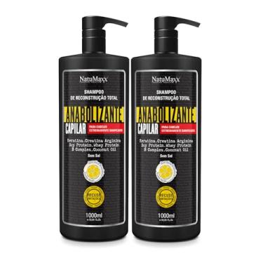 Imagem de Kit Shampoo E Condicionador Anabolizante Capilar Natumaxx 1L