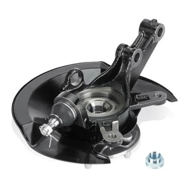 Imagem de Junta de direção dianteira direita e conjunto de cubo de rolamento de roda compatível com Honda para Civic L4 1.7L 2003-2005, substitui para 698-494, 698494, 51210S5AJ30