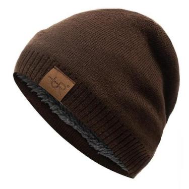 Imagem de Touca Boina Gorro Masculina Forrada Lã Inverno Frio Unissex - Modas Fa