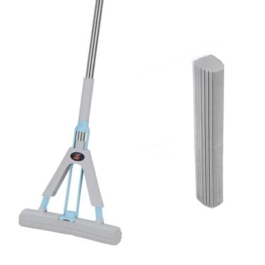 Imagem de Kit Novo Mop Facil Rodo PVA Magico CLT-901A + 1 Refil CLT-905A