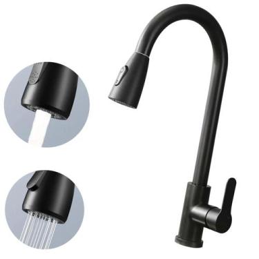 Imagem de Torneira Extensível Gourmet Monocomando Cozinha Pia - Moreira importaç