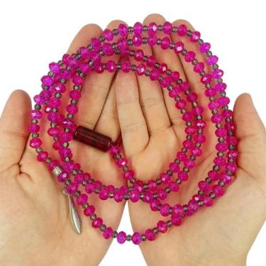 Imagem de Colar Guia Cristais Orixá Obá Proteção Espiritual - Balaio de Santo, M