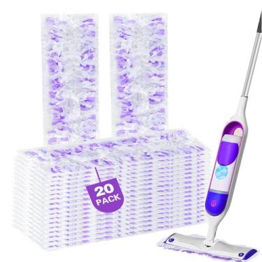 Imagem de Pacote de 20 recargas Power Mop compatível com Swiffer Power Mop - Shu