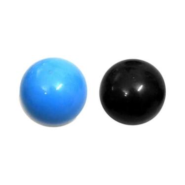 Imagem de Botão De Controle Arcade Em Forma De Bola, 2PCS, Knob Redondo Oval San