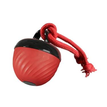 Imagem de Ｂｅｓｇａ Bola de brinquedo interativa para cães com cordas, pequena, média e grande, suprimentos para animais de estimação, ferramenta de engajamento, bola de, Vermelho