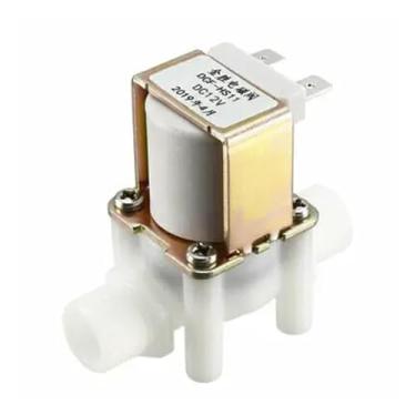 Imagem de 1 válvula solenoide de água G3/20.3 cm DC 12V válvulas de entrada normalmente fechadas com filtro