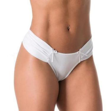 Imagem de Calcinha Fio Com Lateral Bell - Three Lingerie, Cinza, M