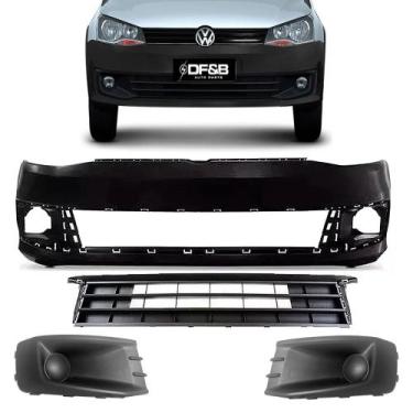 Imagem de Parachoque Dianteiro Saveiro G6 2013 A 2016 Preto Texturizad - DFEB, B