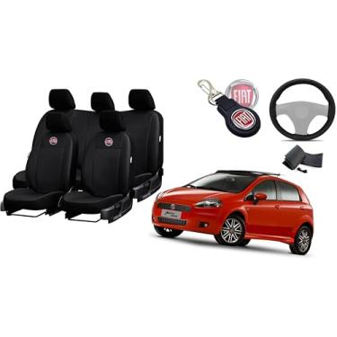 Imagem de Capa de couro para o banco punto 2007-2010 proteção impermeável