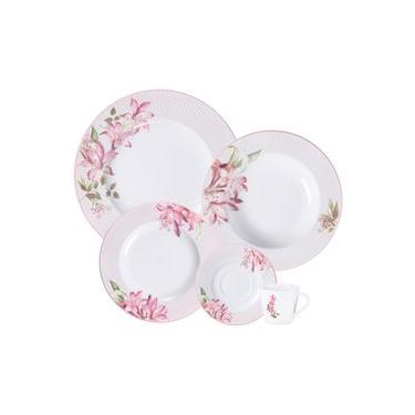 Imagem de Aparelho de Jantar Tramontina Poème em Porcelana Decorada 30 Peças