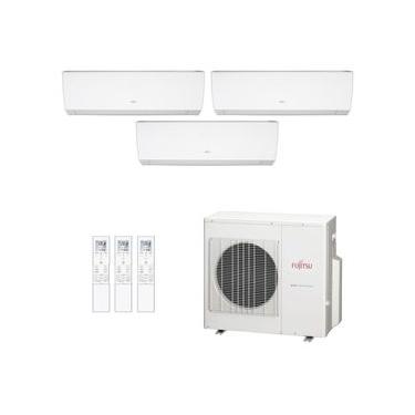 Imagem de Ar-Condicionado Multi Split Inverter Fujitsu 27.000 (3x Evap HW 12.000) Quente/Frio 220V