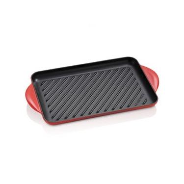 Imagem de Grelha Retangular Traditional Vermelho 32 cm Le Creuset Grelha Retangular Traditional Vermelha 32 cm Le Creuset