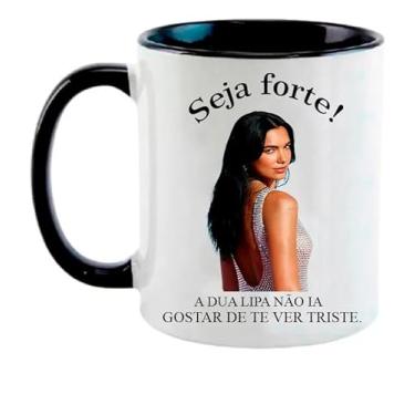 Imagem de Caneca Live! Dua Lipa - Meme Seja Forte