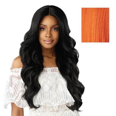 Imagem de Sensationnel Dashly Lace Front Wig - Unit 55 Hand Tied Laceparting Ear to Ear Synthetic (GINGERCOPPER)