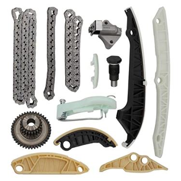 Imagem de BRTEC Kit de corrente de distribuição de motor compatível com Audi A3 A4 A5 A6 Allroad TT Quattro compatível com Volkswagen Tiguan CC Beetle EOS GTI Jetta 2.0L L4