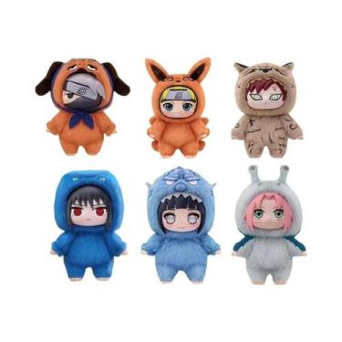 Imagem de Figura De Pelúcia Naruto Shippuden Uzumaki Brinquedo Caixa Surpresa Pr