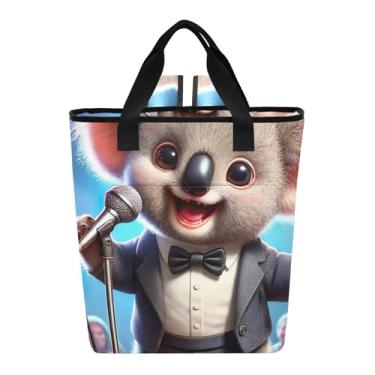Imagem de Joitme Cooler Bags Dapper Koala Smoking Concert Beach Bag Cooler 36 latas Mochila refrescante