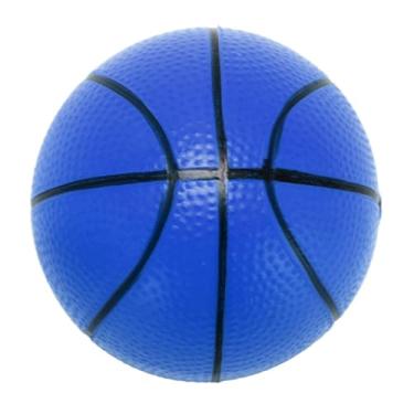 Imagem de TTETTZ Bola Esportiva Infantil, Bola Macia E Pequena para Playground, Brinquedo para Uso Interno E Externo, Ideal para Presente de Aniversário Ou Lembrancinh, Basquete Azul