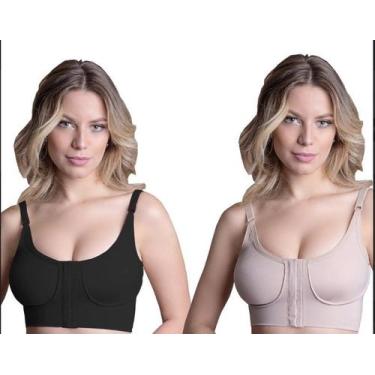 Imagem de Soutien (sutiã) duplo reforçado em120 new form p preto, P, PRETO