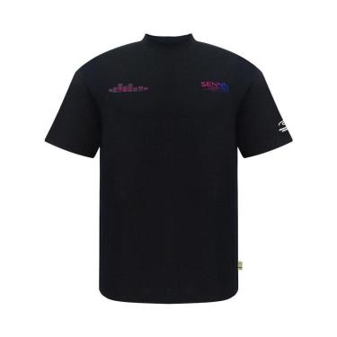 Imagem de Camiseta M/C Seek Your Beat Logomania Senna Masculino Driven Ayrton Senna-Masculino