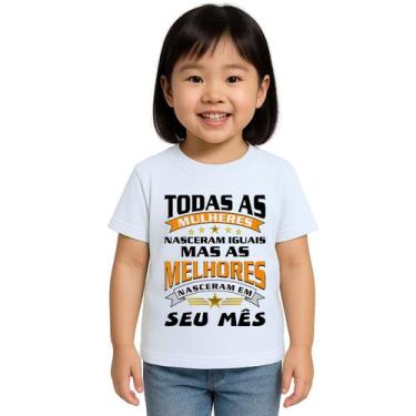 Imagem de Camiseta Mulheres Melhores Nasceram Personalizada - Use P4, Branco, In