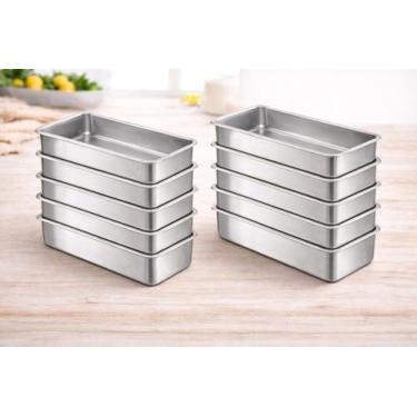 Imagem de Kit Formas de Pão N.3 com 10 unidades - JJ Cortadores